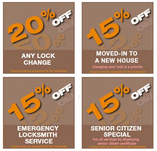 Lake Davis Greenwood FL Locksmith, Lake Davis Greenwood, FL 407-440-9887 - coupon19-set-four